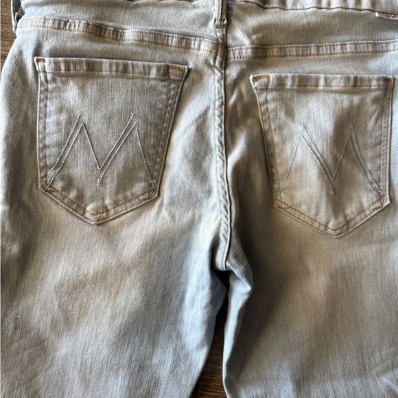MOTHER Women's Light Blue Skinny Jeans - Picture 8 of 8